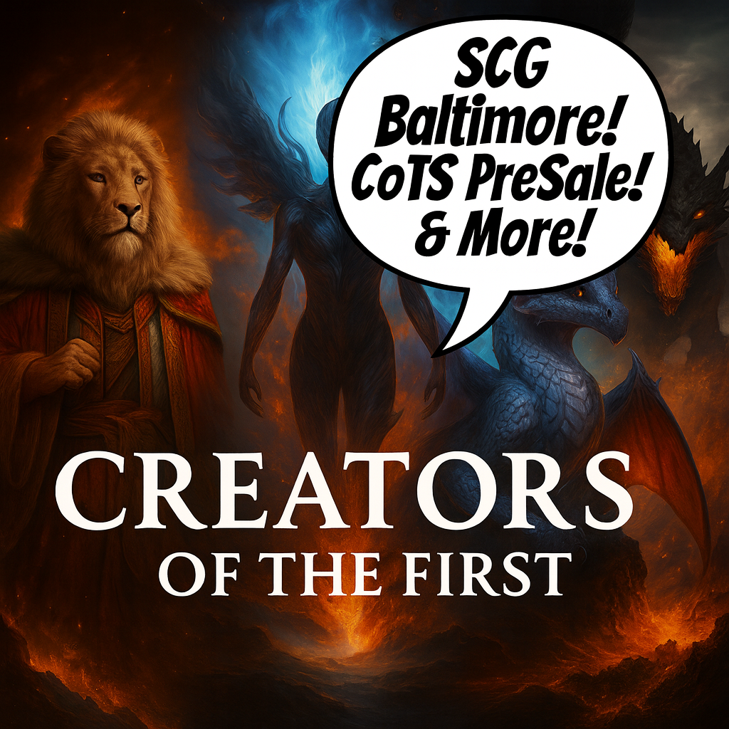 Creators Of The First Promo SCG Baltimore CoTS PreBuy