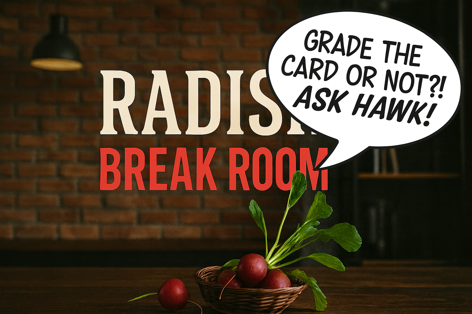 Radish Break Room Promo Ask Grade or Not Grade Ask Hawk